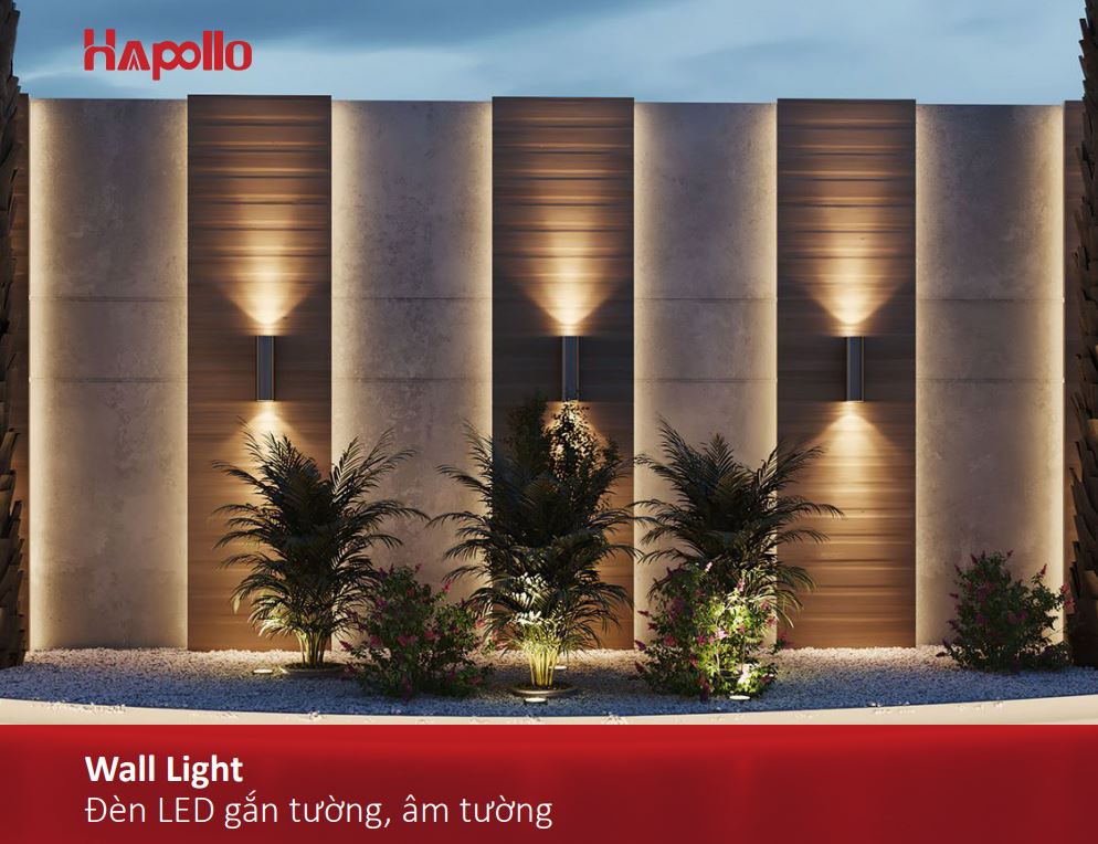 Đèn gắn tường, âm tường