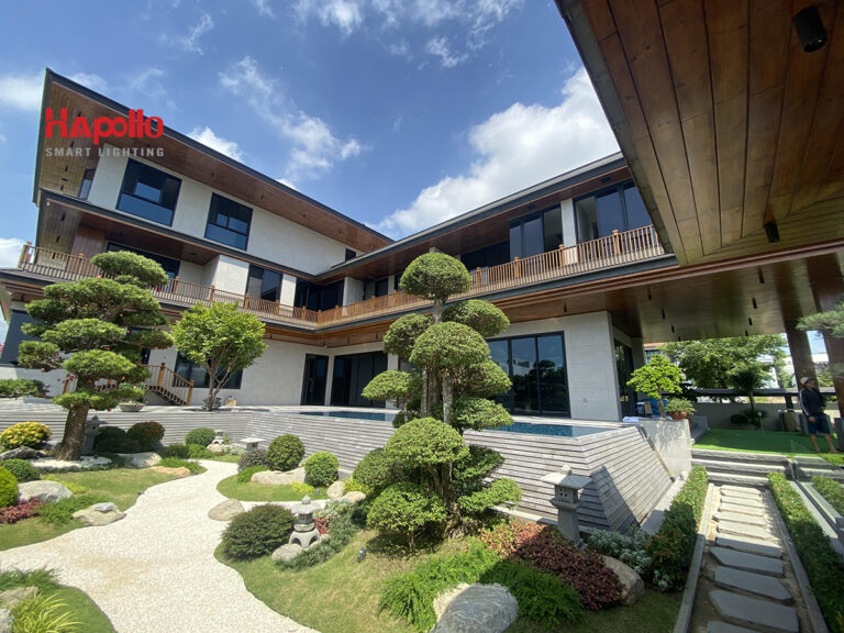 Đèn villa Đà Nẵng sang trọng đẳng cấp từ Hapollo