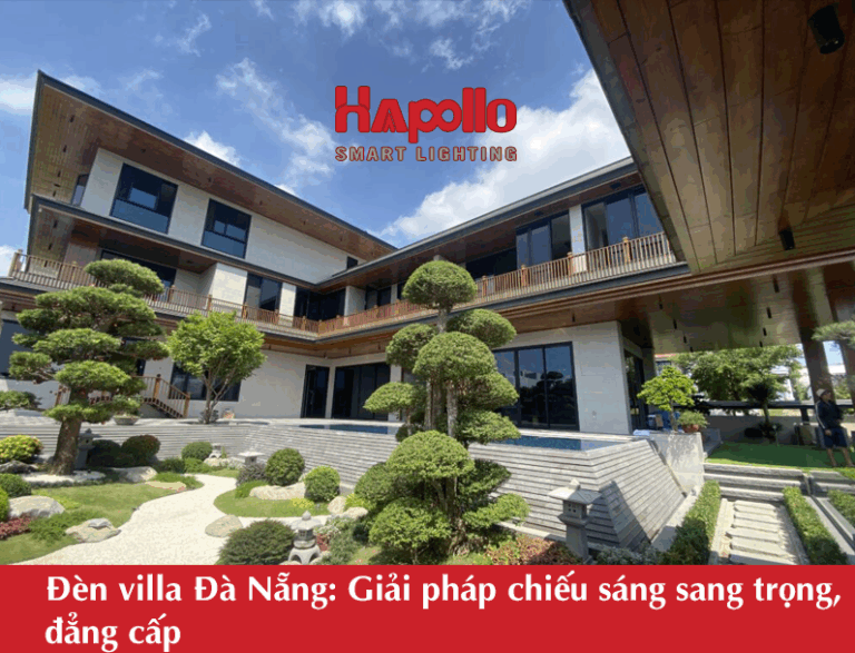 Đèn villa Đà Nẵng: Giải pháp chiếu sáng sang trọng, đẳng cấp