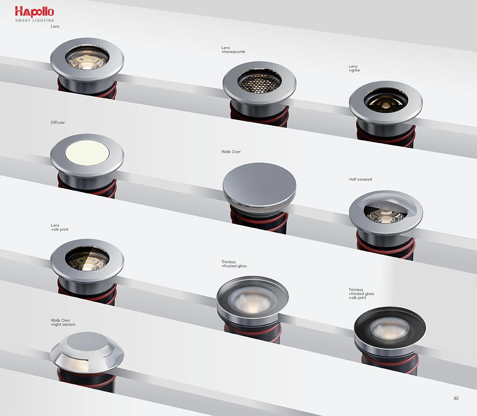 Đèn LED âm đất Hapollo