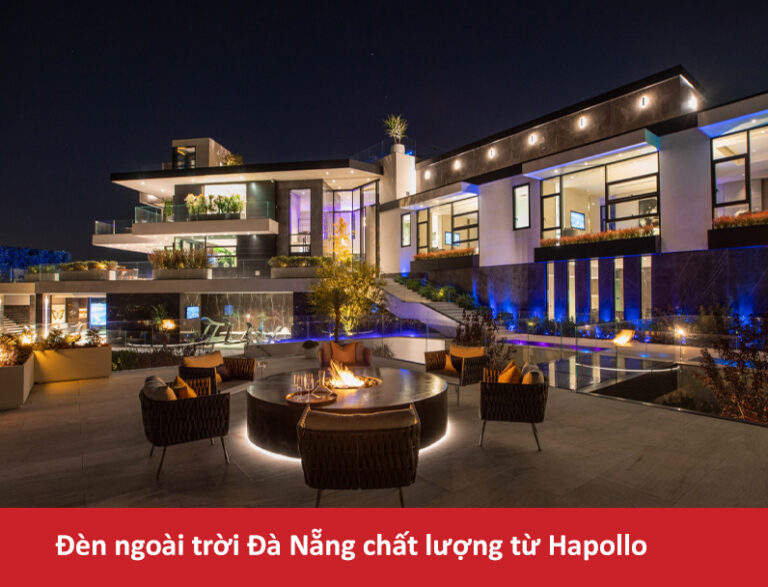 Đèn ngoài trời Đà Nẵng chất lượng từ Hapollo