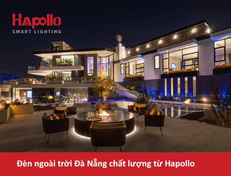 Đèn ngoài trời Đà Nẵng chất lượng từ Hapollo
