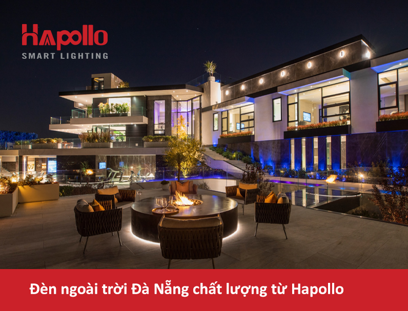 Đèn ngoài trời Đà Nẵng chất lượng từ Hapollo